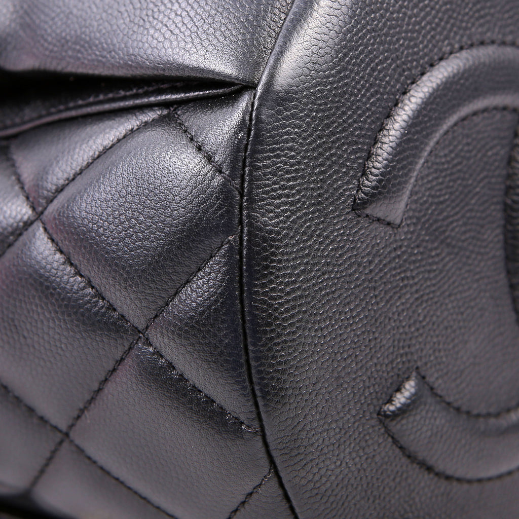 Chanel Duma Drawstring Backpack Small Caviar RFID Black