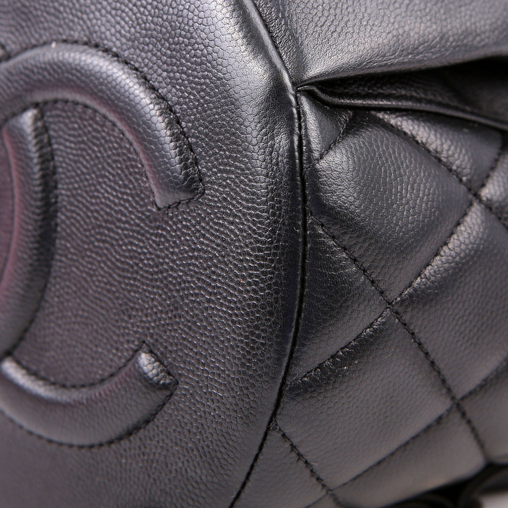 Chanel Duma Drawstring Backpack Small Caviar RFID Black