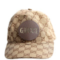 Gucci 576253 GG Canvas Baseball Cap Size Large Tan