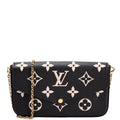 Louis Vuitton Pochette Felicie Bicolor Empreinte Black