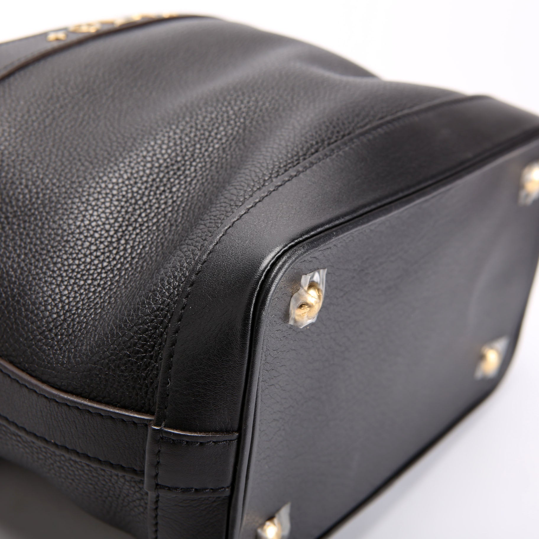 Louis Vuitton Cruiser PM Grained Leather Black/Gold