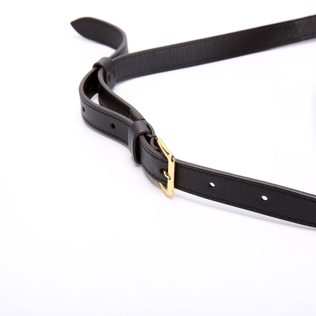 Louis Vuitton Cruiser PM Grained Leather Black/Gold