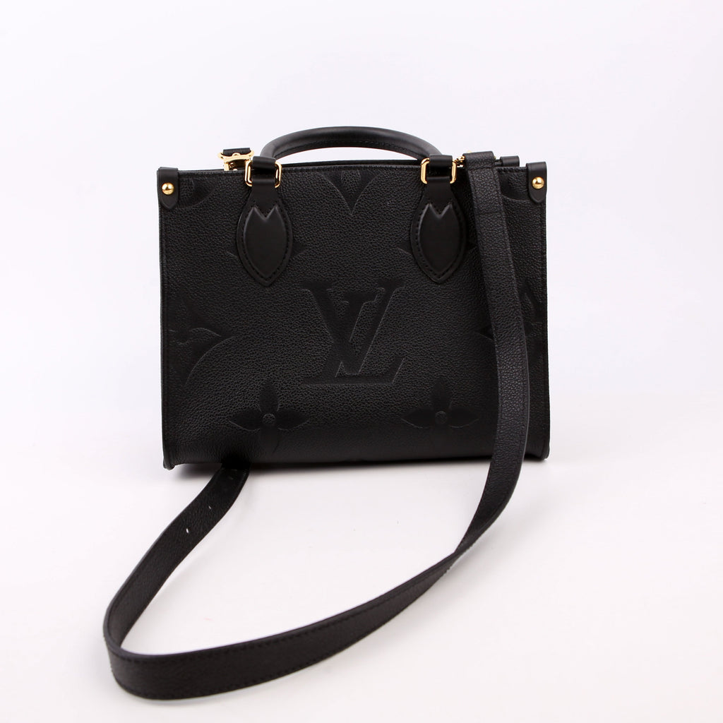 Louis Vuitton ONTHEGO PM Empreinte Black