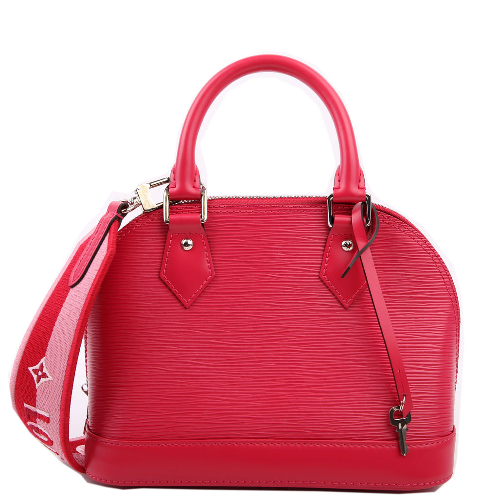 Louis Vuitton Alma BB Epi With Strap Pink
