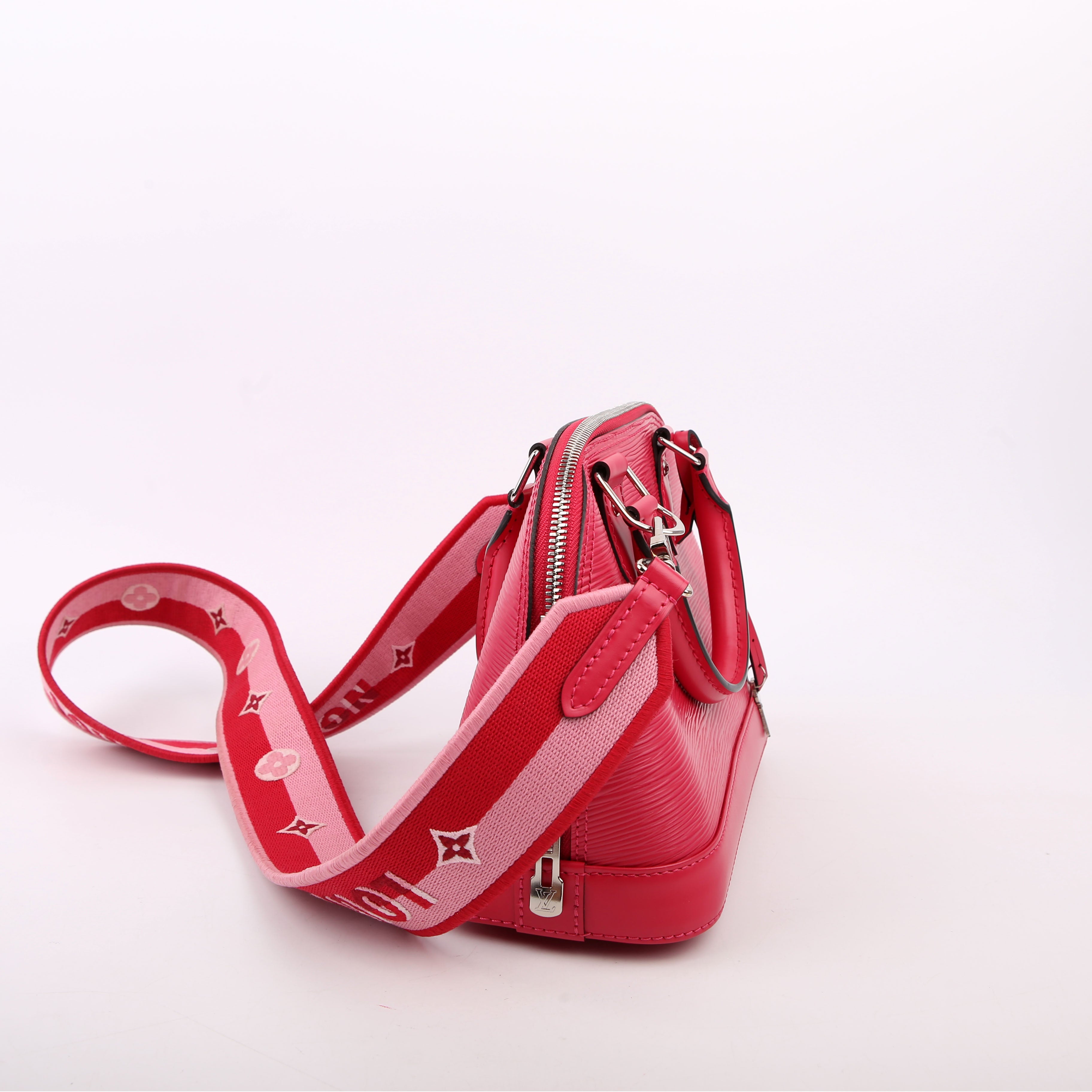 Louis Vuitton Alma BB Epi With Strap Pink