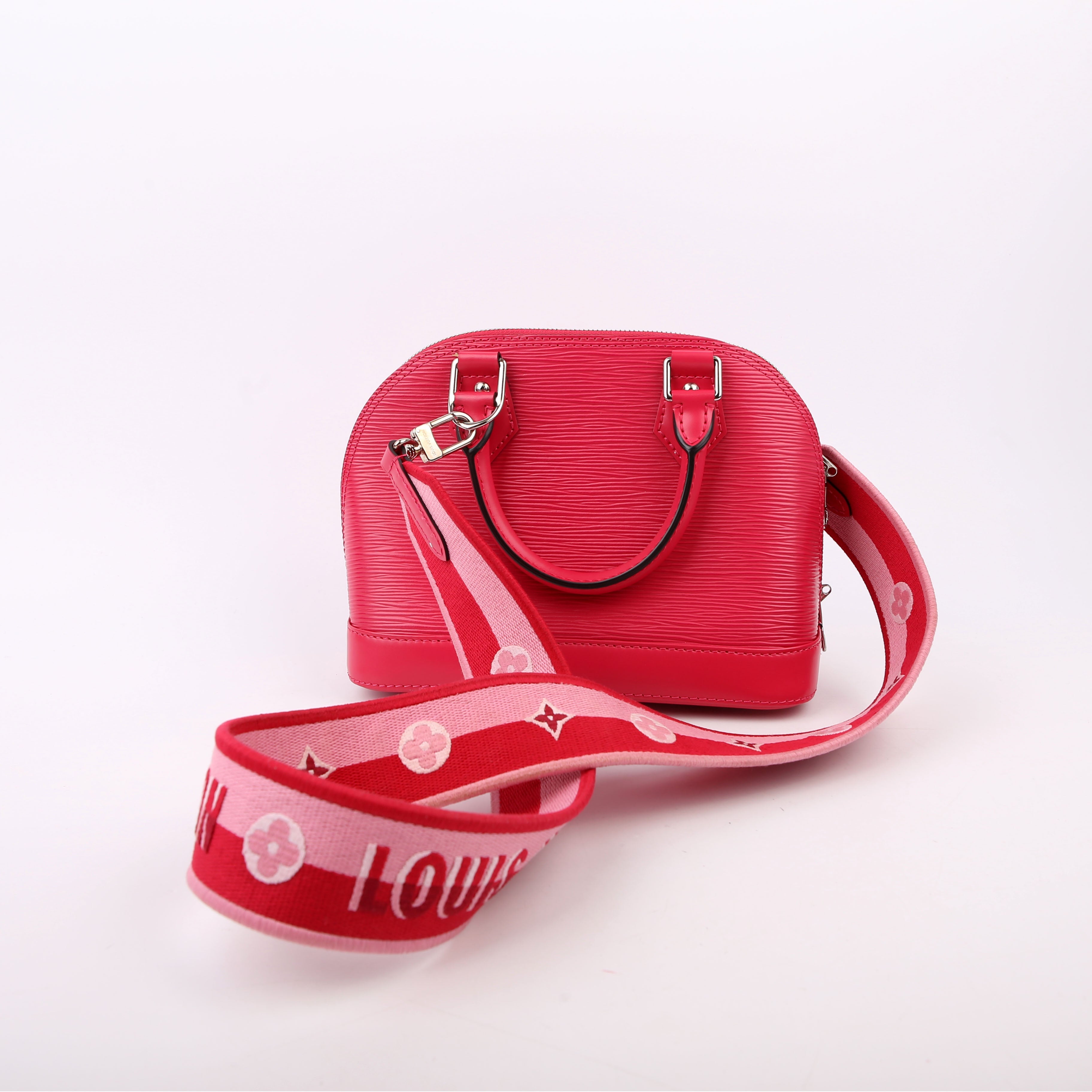 Louis Vuitton Alma BB Epi With Strap Pink