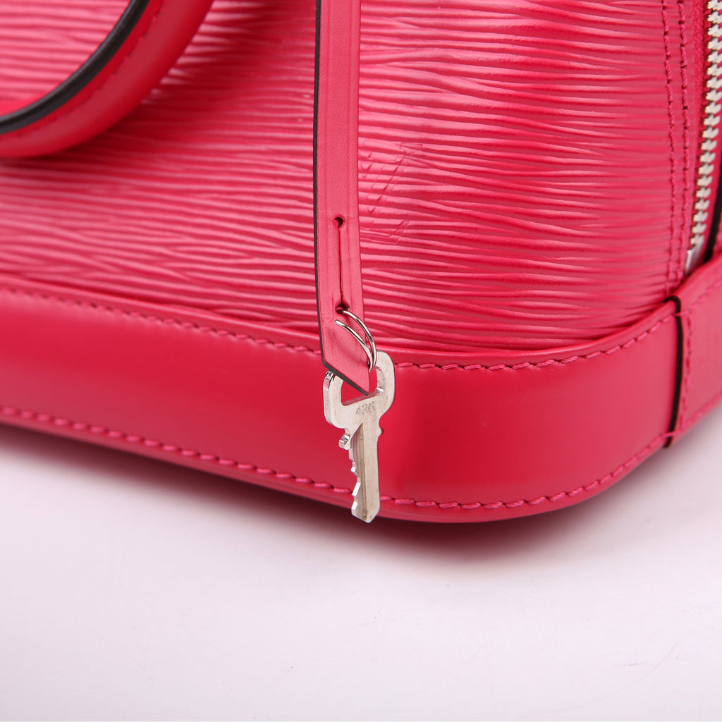 Louis Vuitton Alma BB Epi With Strap Pink