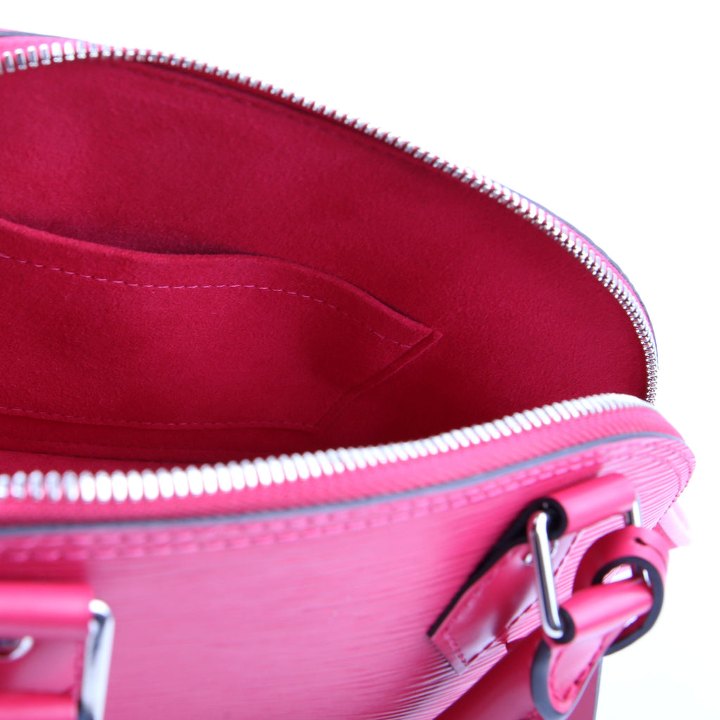 Louis Vuitton Alma BB Epi With Strap Pink