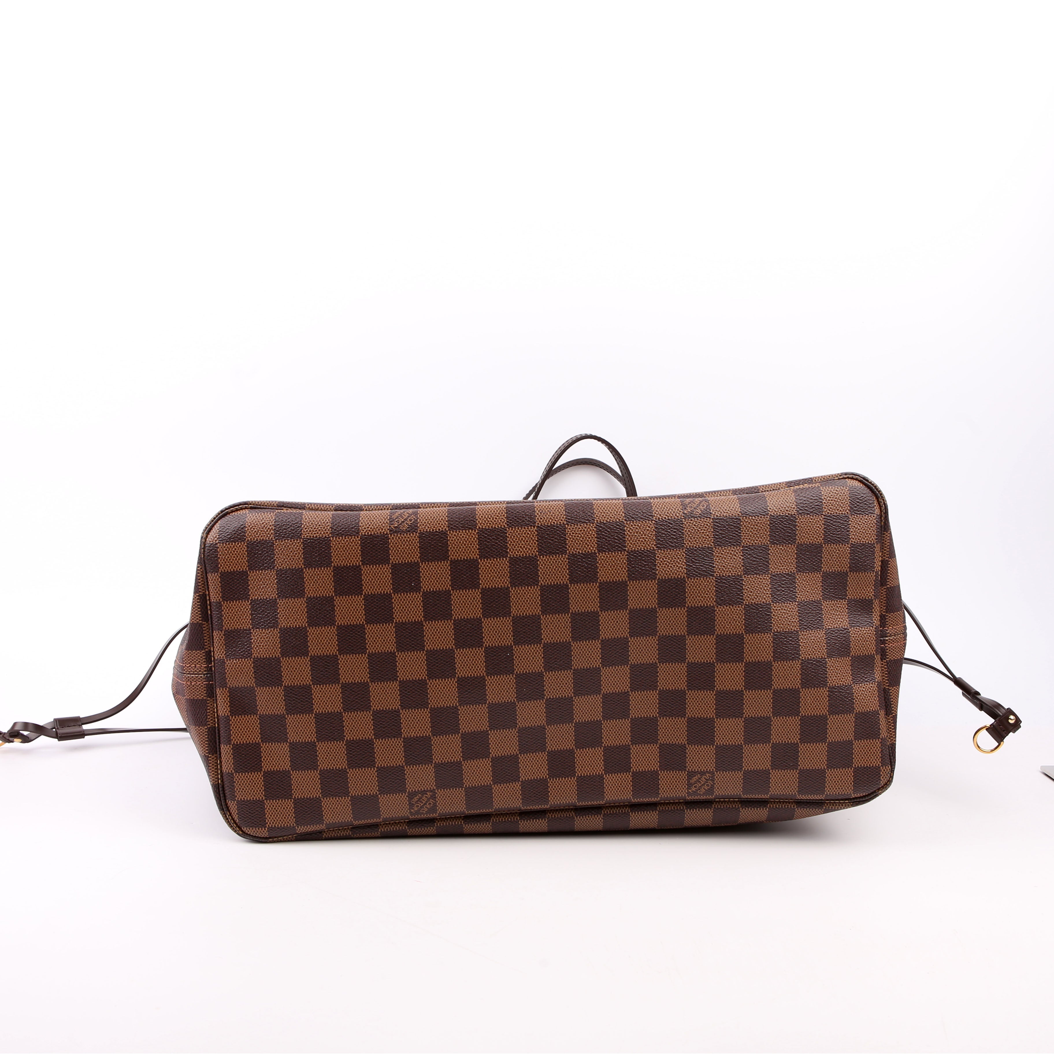Louis Vuitton Neverfull GM With Wallet Damier Ebene Red