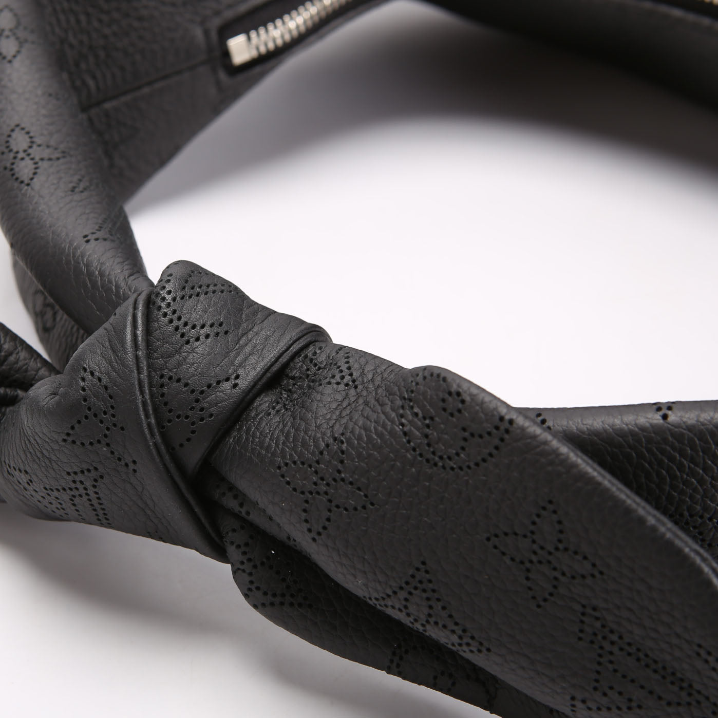 Louis Vuitton Why Knot MM Mahina Black