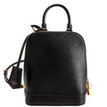 Louis Vuitton Alma Backpack Epi Leather Black
