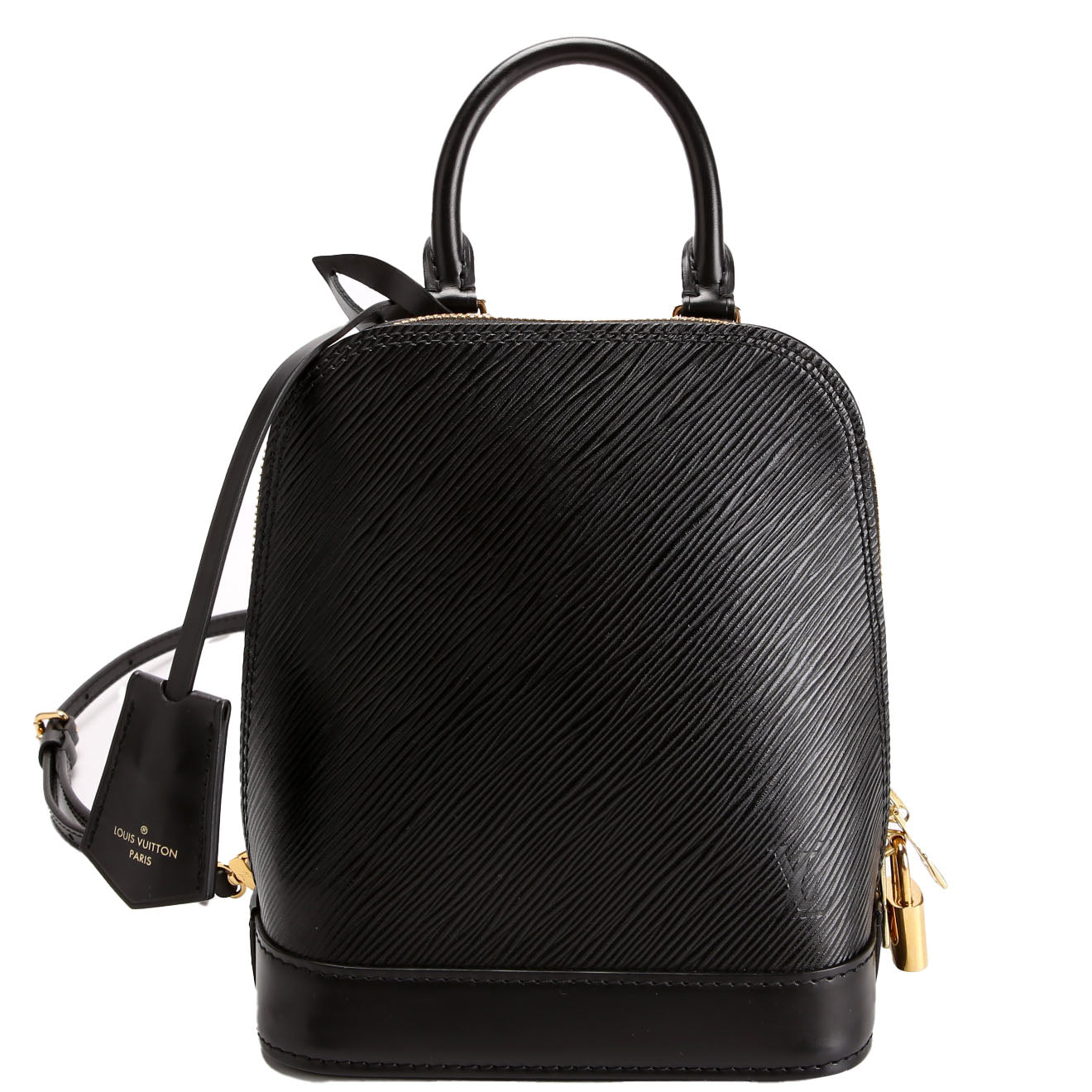 Louis Vuitton Alma Backpack Epi Leather Black