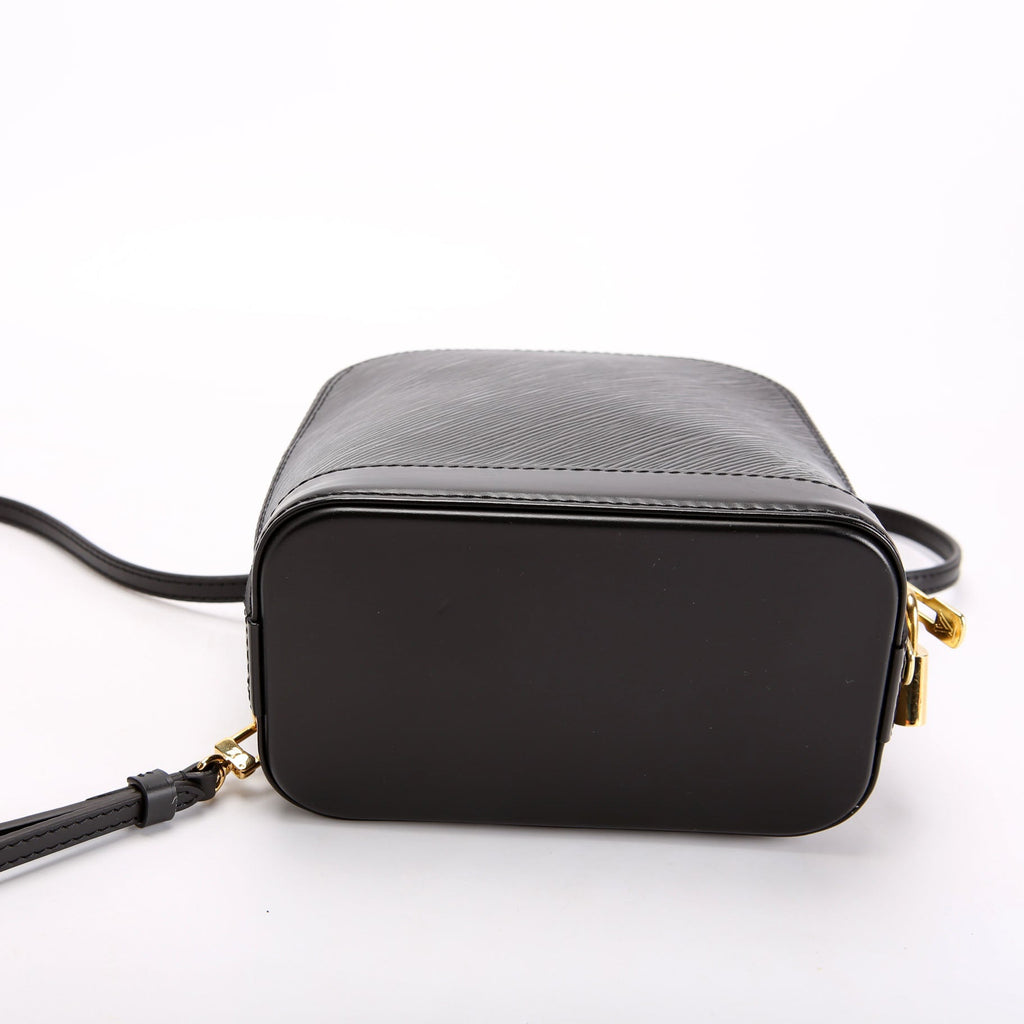 Louis Vuitton Alma Backpack Epi Leather Black