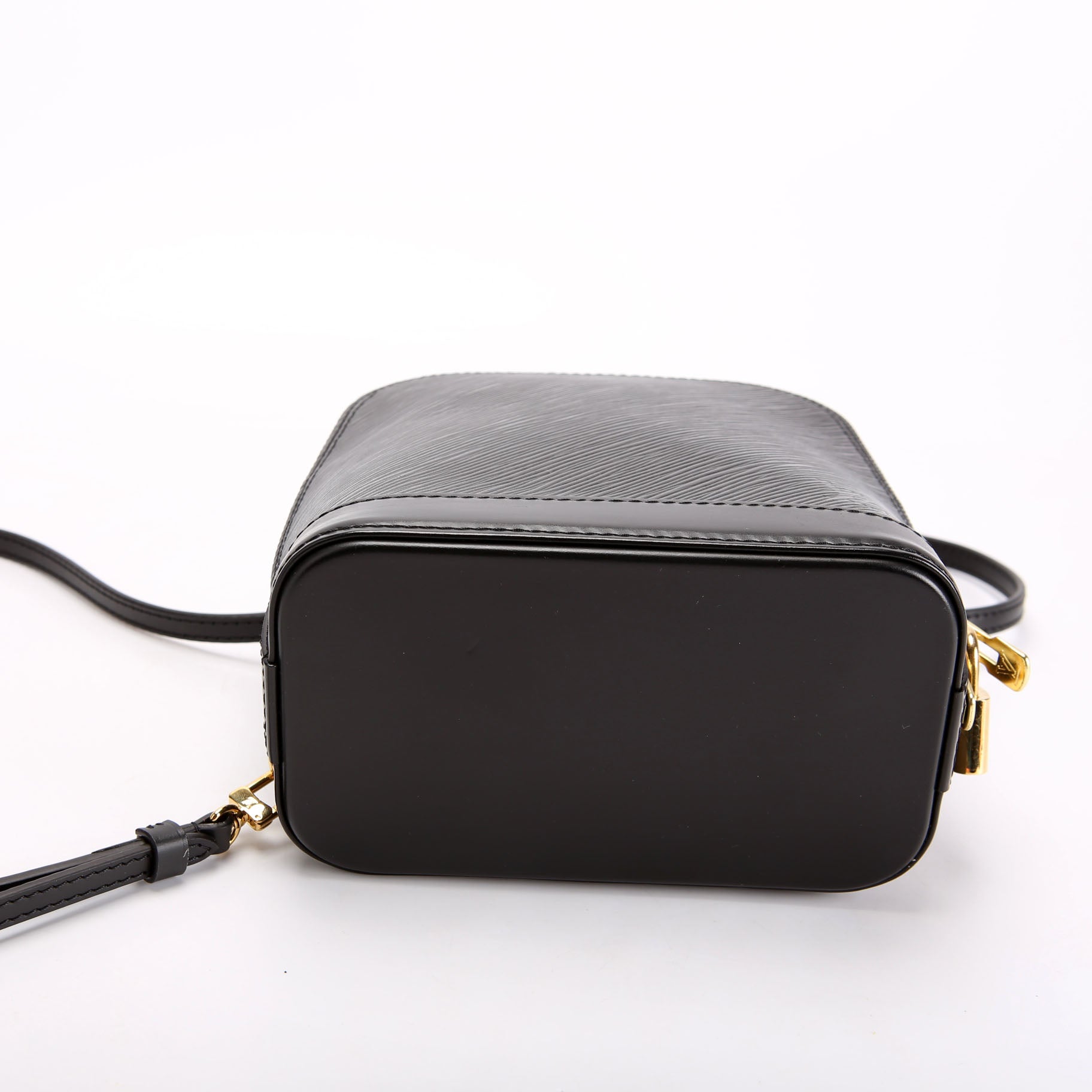 Louis Vuitton Alma Backpack Epi Leather Black