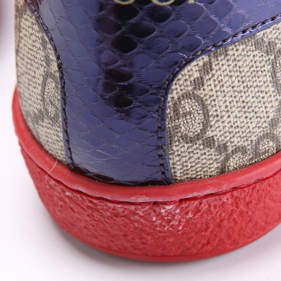 Gucci Ace Web Sneakers size 36 Red/Blue/Beige