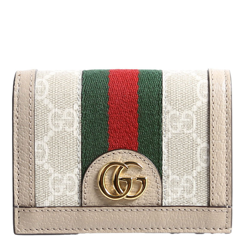 Gucci 523155 Ophidia GG Card Case Wallet