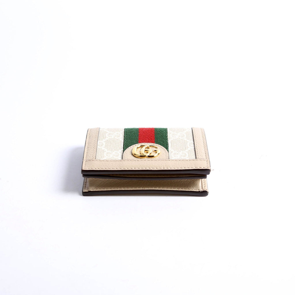 Gucci 523155 Ophidia GG Card Case Wallet