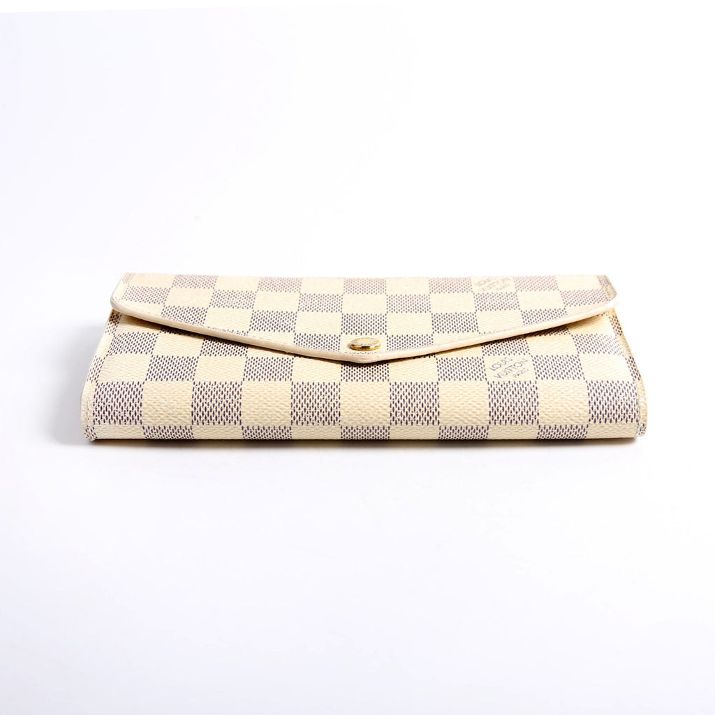 Louis Vuitton Sarah Wallet Damier Azur