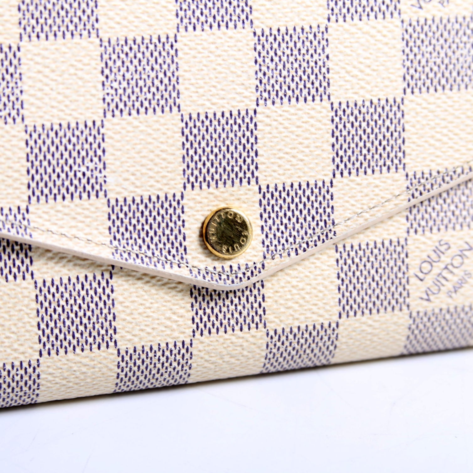 Louis Vuitton Sarah Wallet Damier Azur
