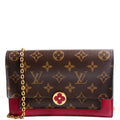 Louis Vuitton Flore Chain Wallet Monogram