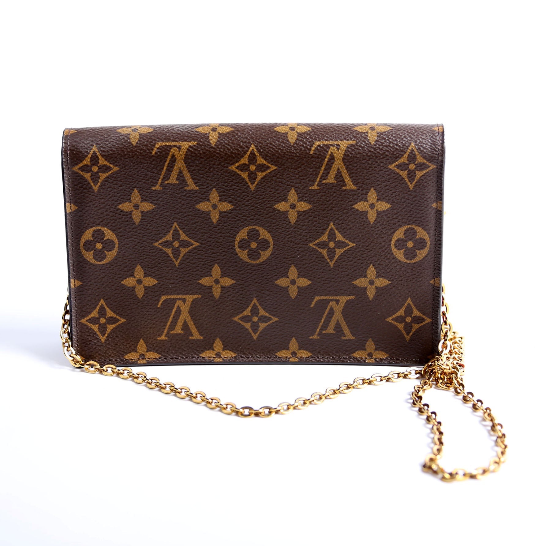 Louis Vuitton Flore Chain Wallet Monogram