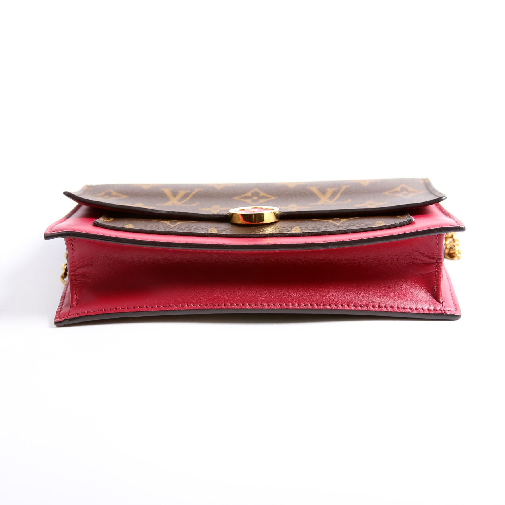 Louis Vuitton Flore Chain Wallet Monogram