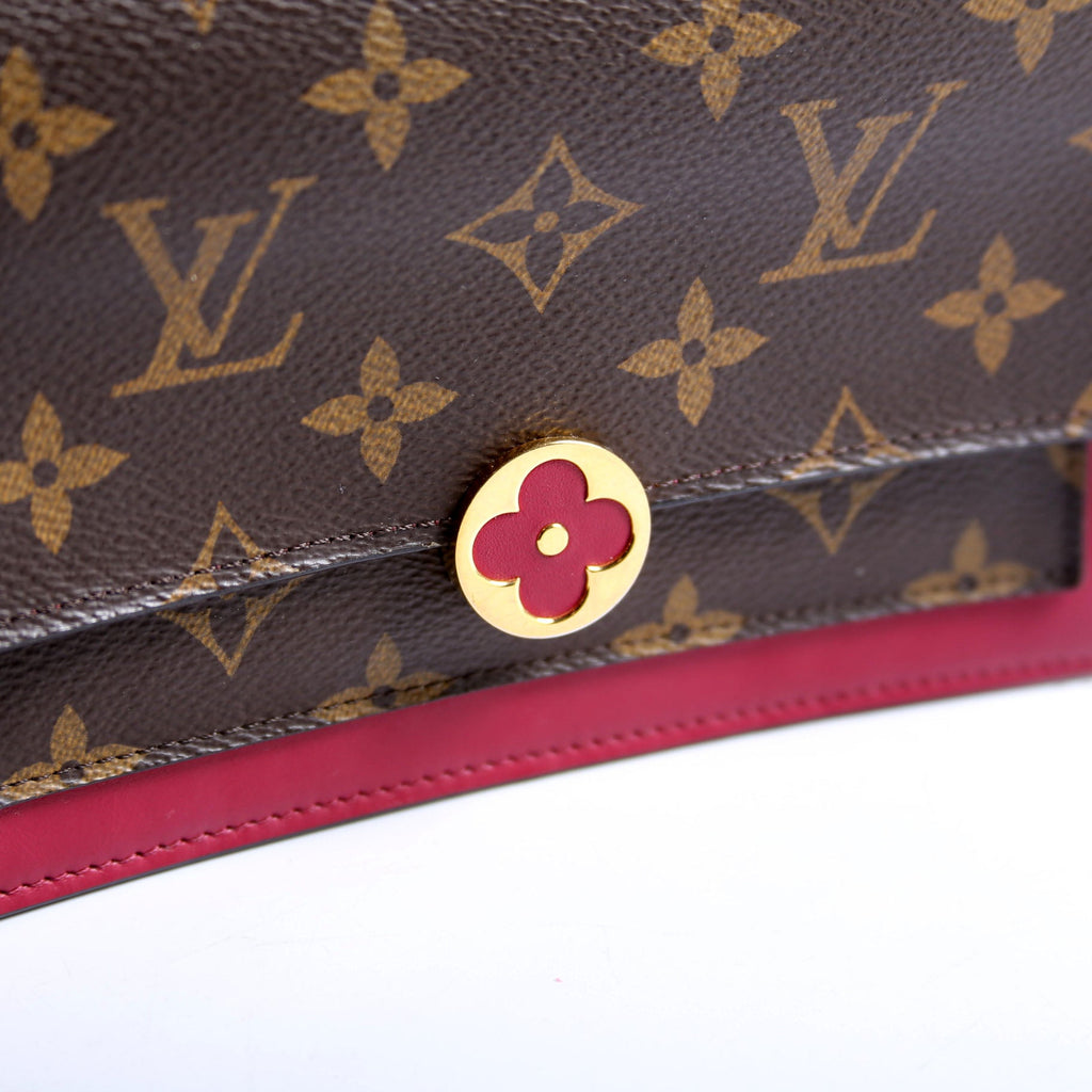 Louis Vuitton Flore Chain Wallet Monogram