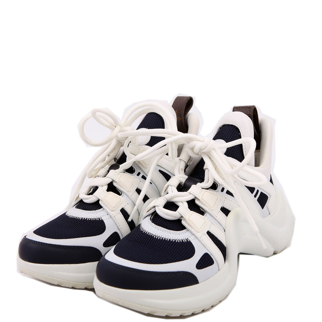 Louis Vuitton Archlight Sneakers Size 35 Navy Blue