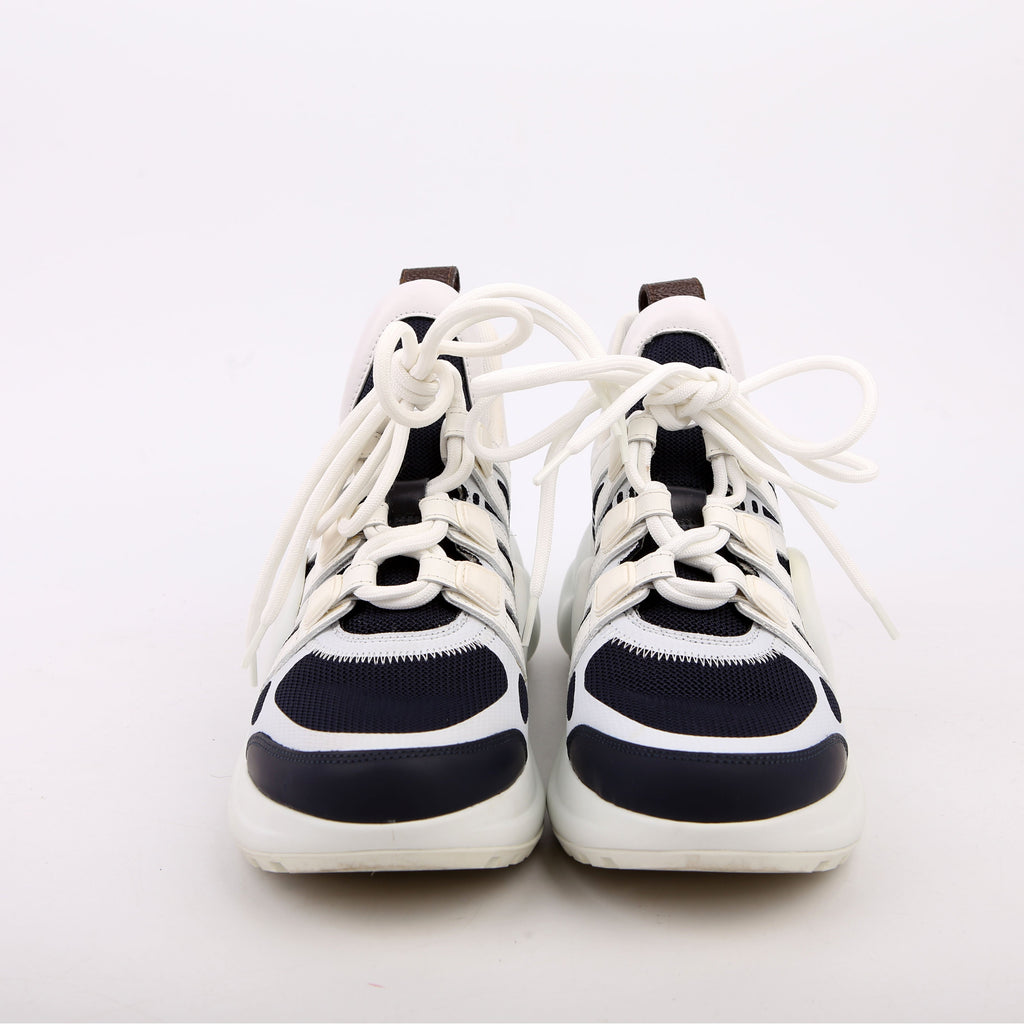 Louis Vuitton Archlight Sneakers Size 35 Navy Blue