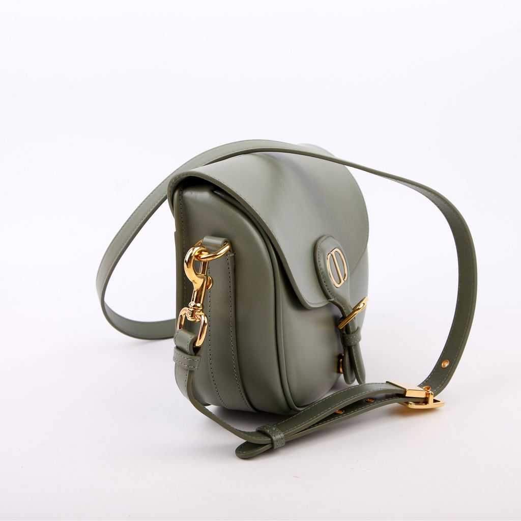 Christian Dior Bobby Bag Medium Calfskin Green