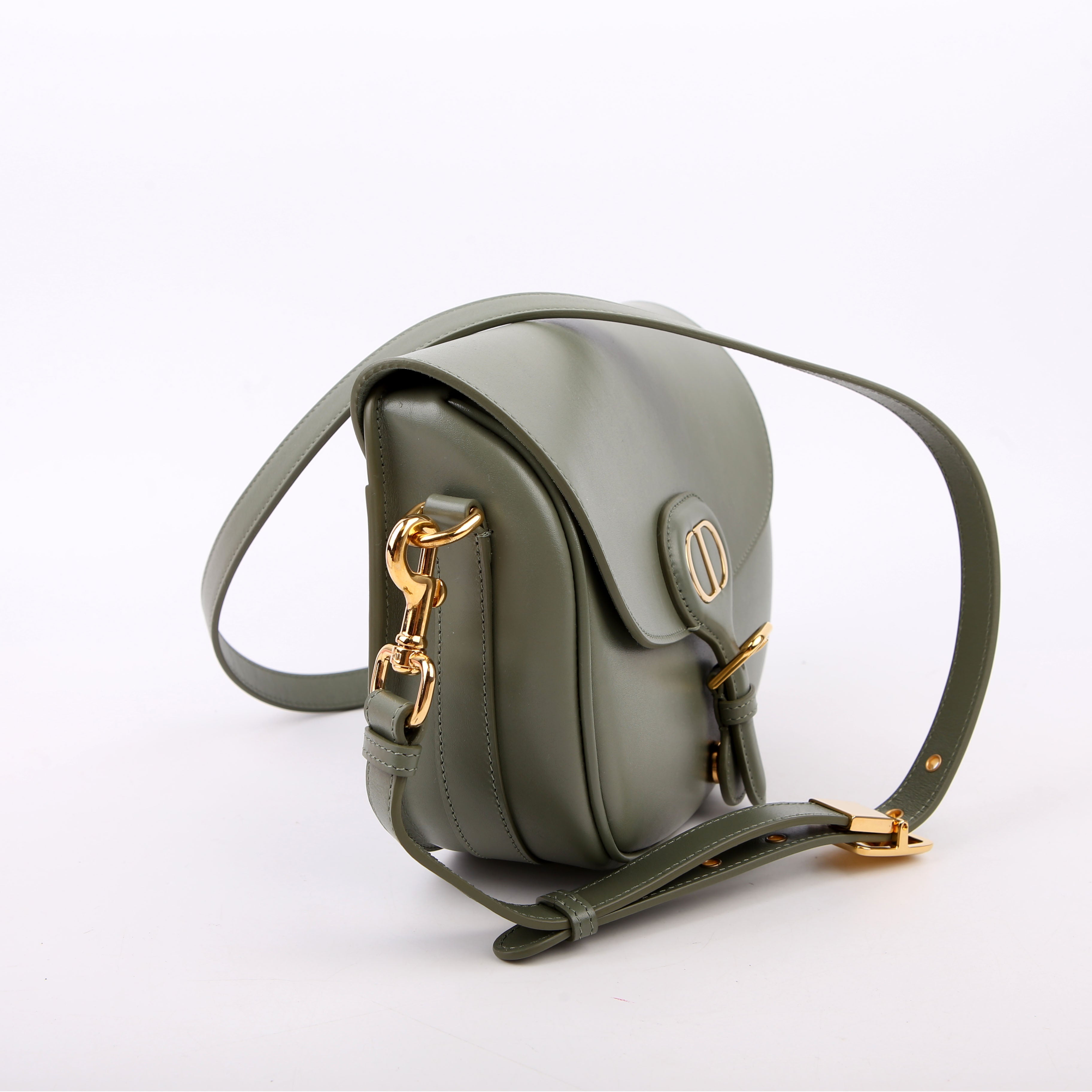 Christian Dior Bobby Bag Medium Calfskin Green