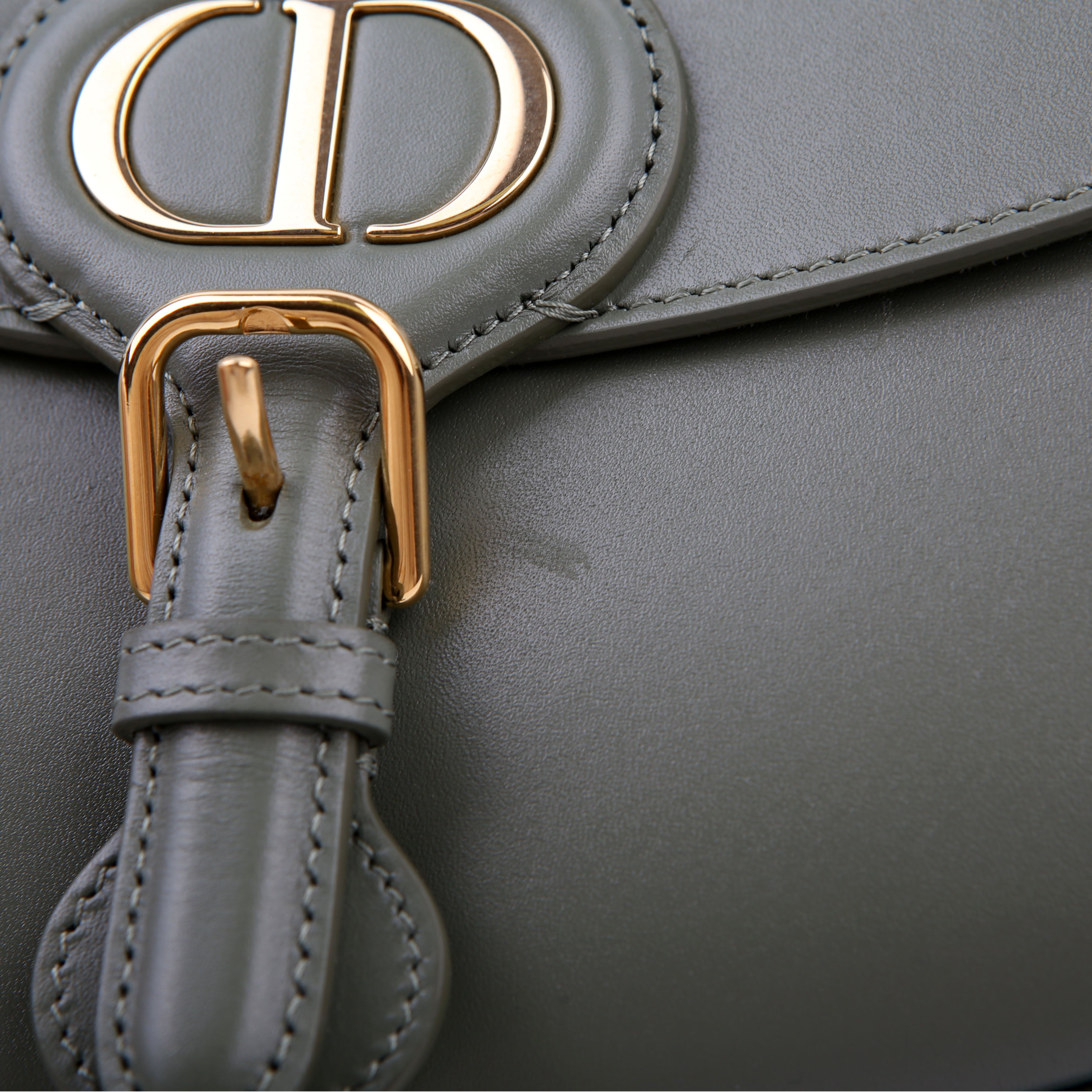Christian Dior Bobby Bag Medium Calfskin Green