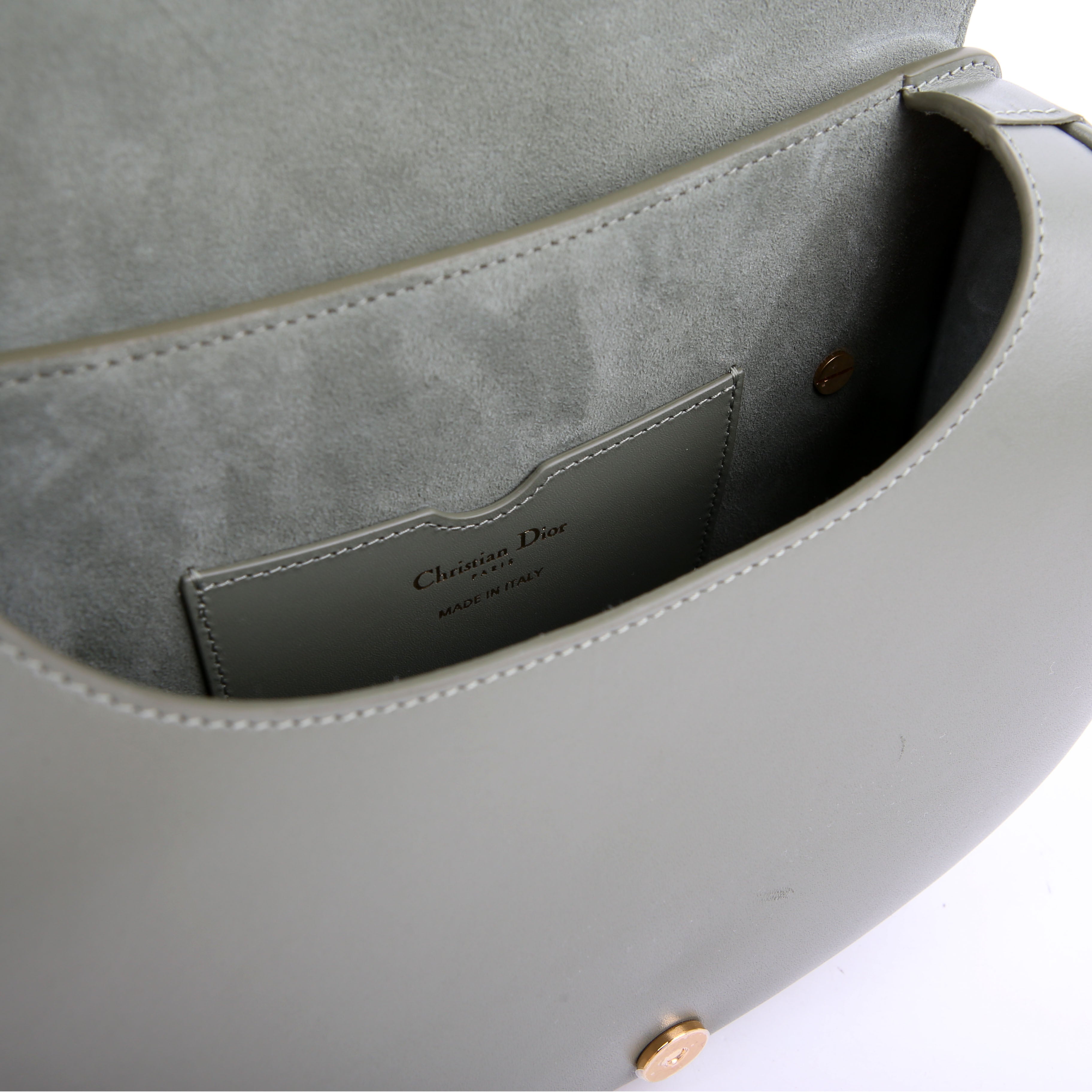 Christian Dior Bobby Bag Medium Calfskin Green