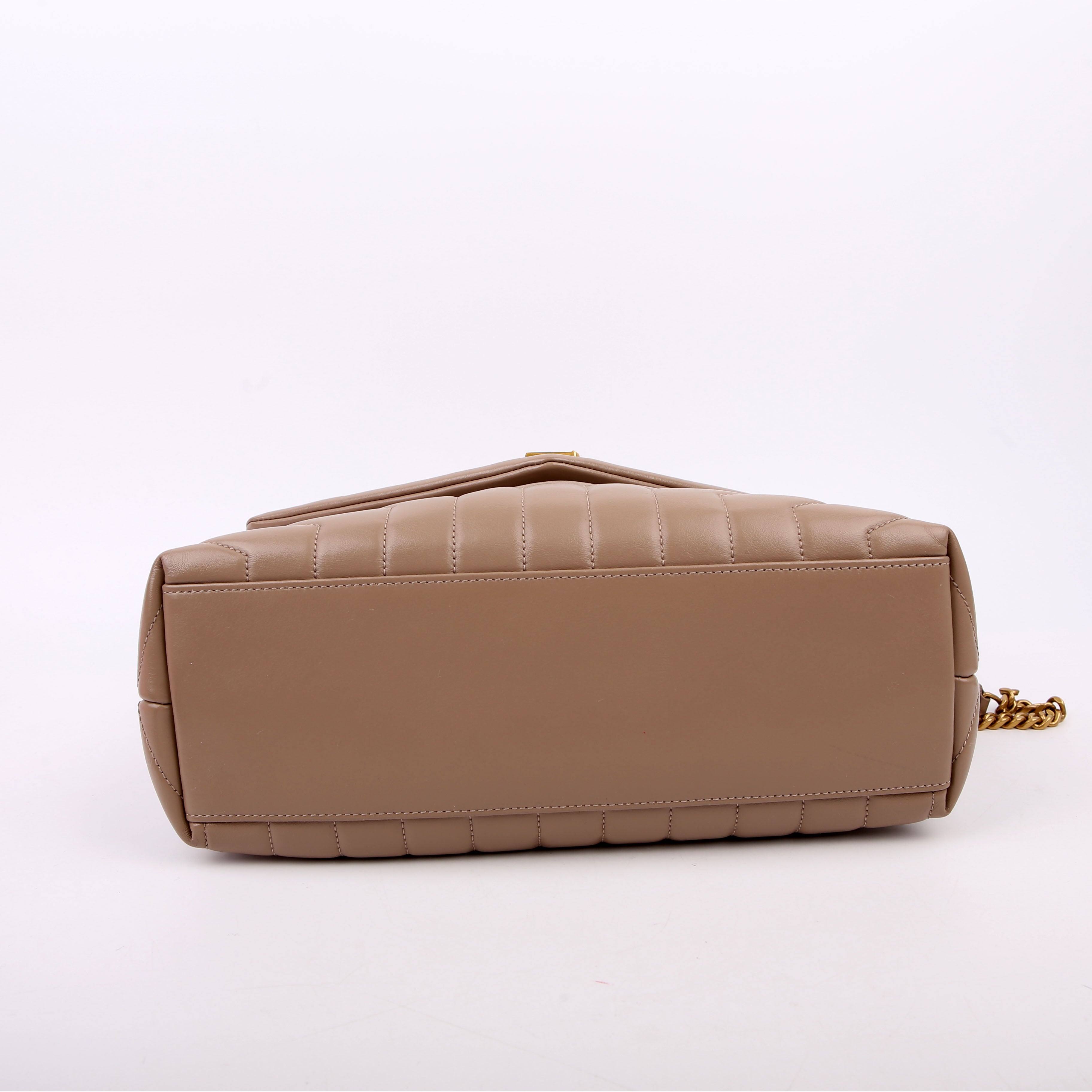 Saint Laurent Loulou Medium Quilted 574946 Beige