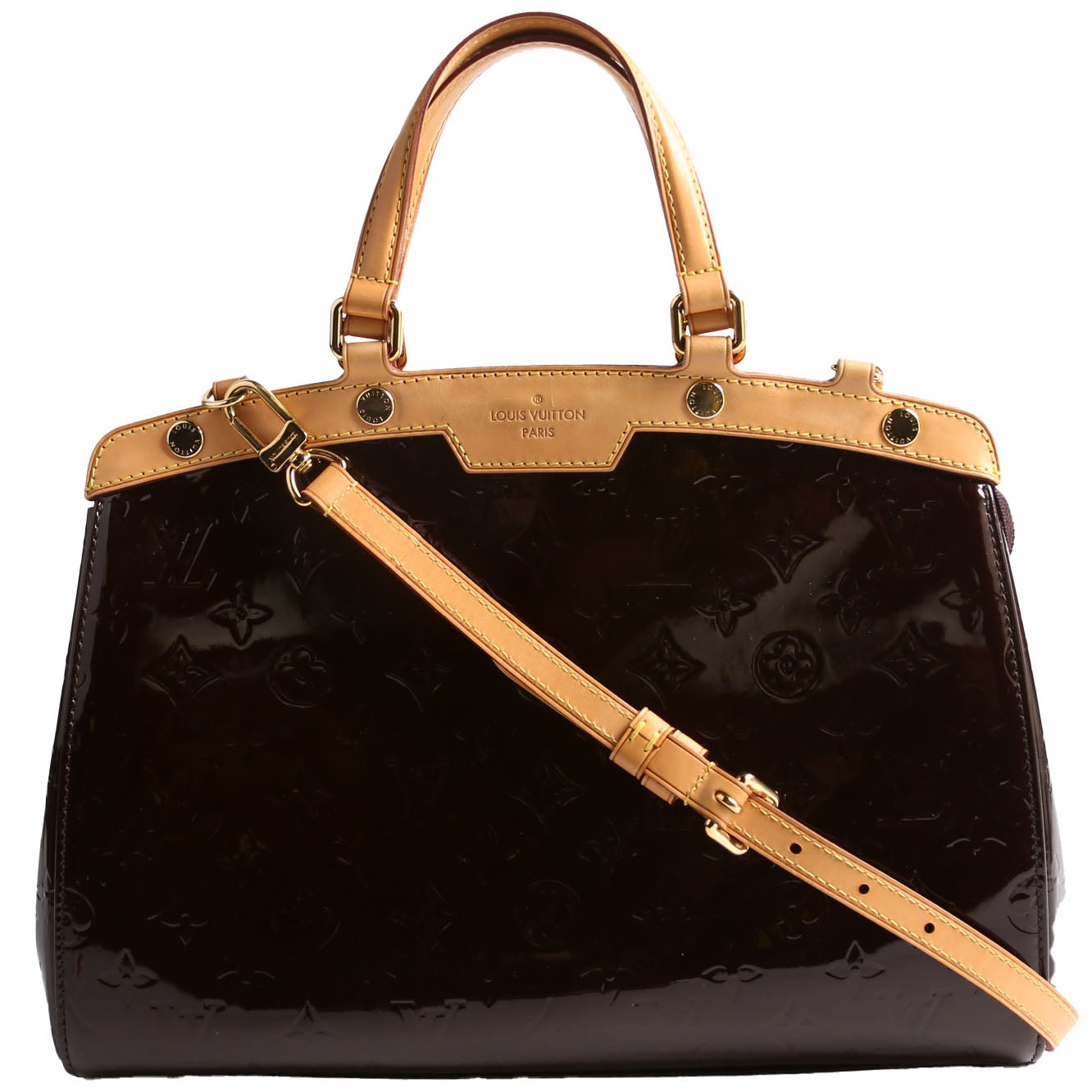 Louis Vuitton Brea GM Vernis Burgundy