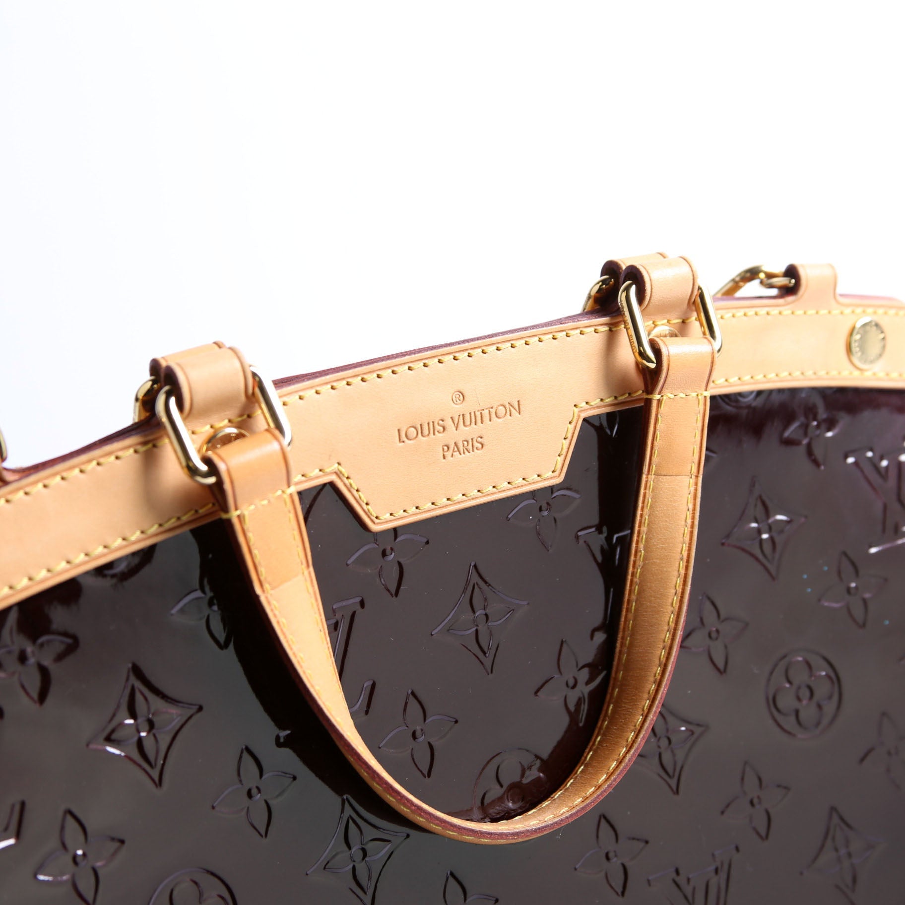 Louis Vuitton Brea GM Vernis Burgundy