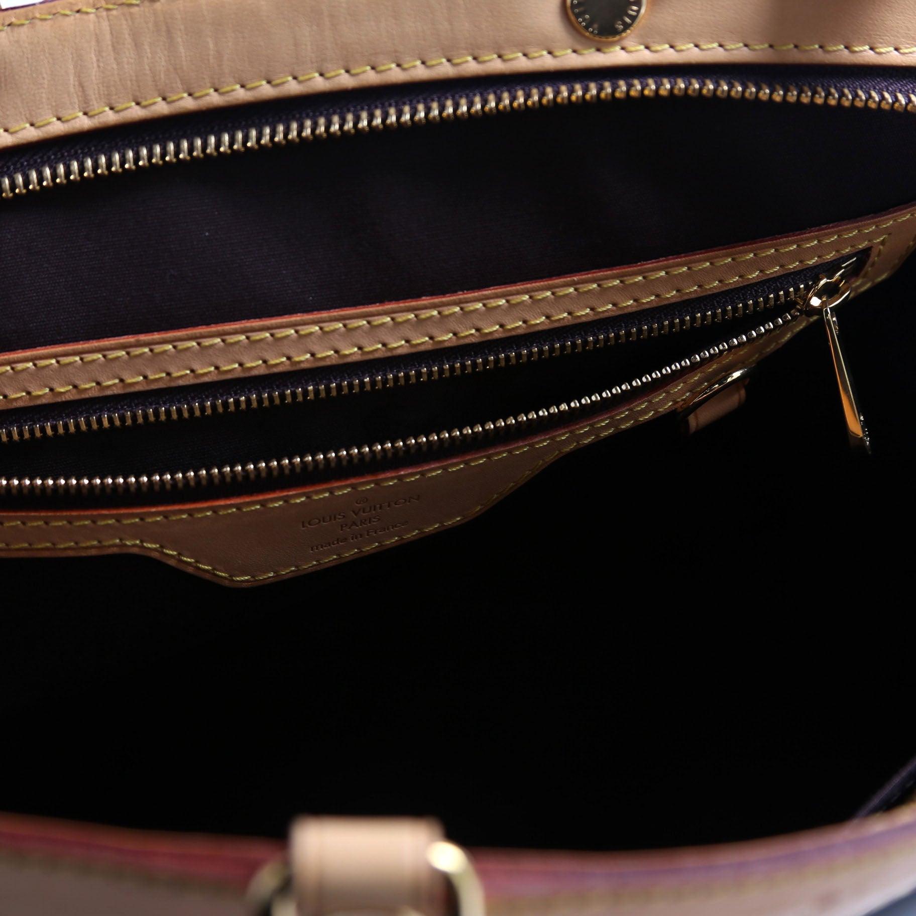 Louis Vuitton Brea GM Vernis Burgundy