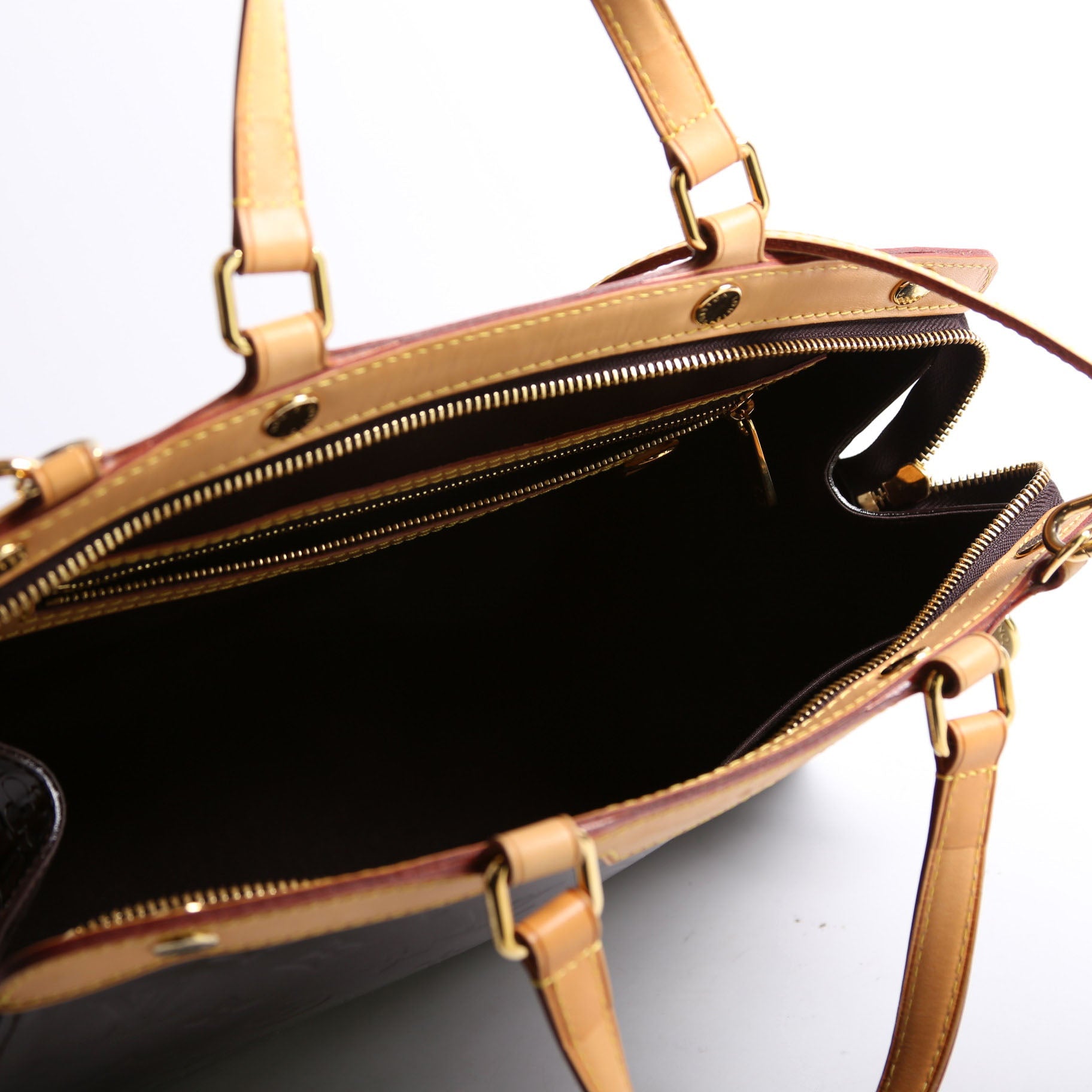Louis Vuitton Brea GM Vernis Burgundy