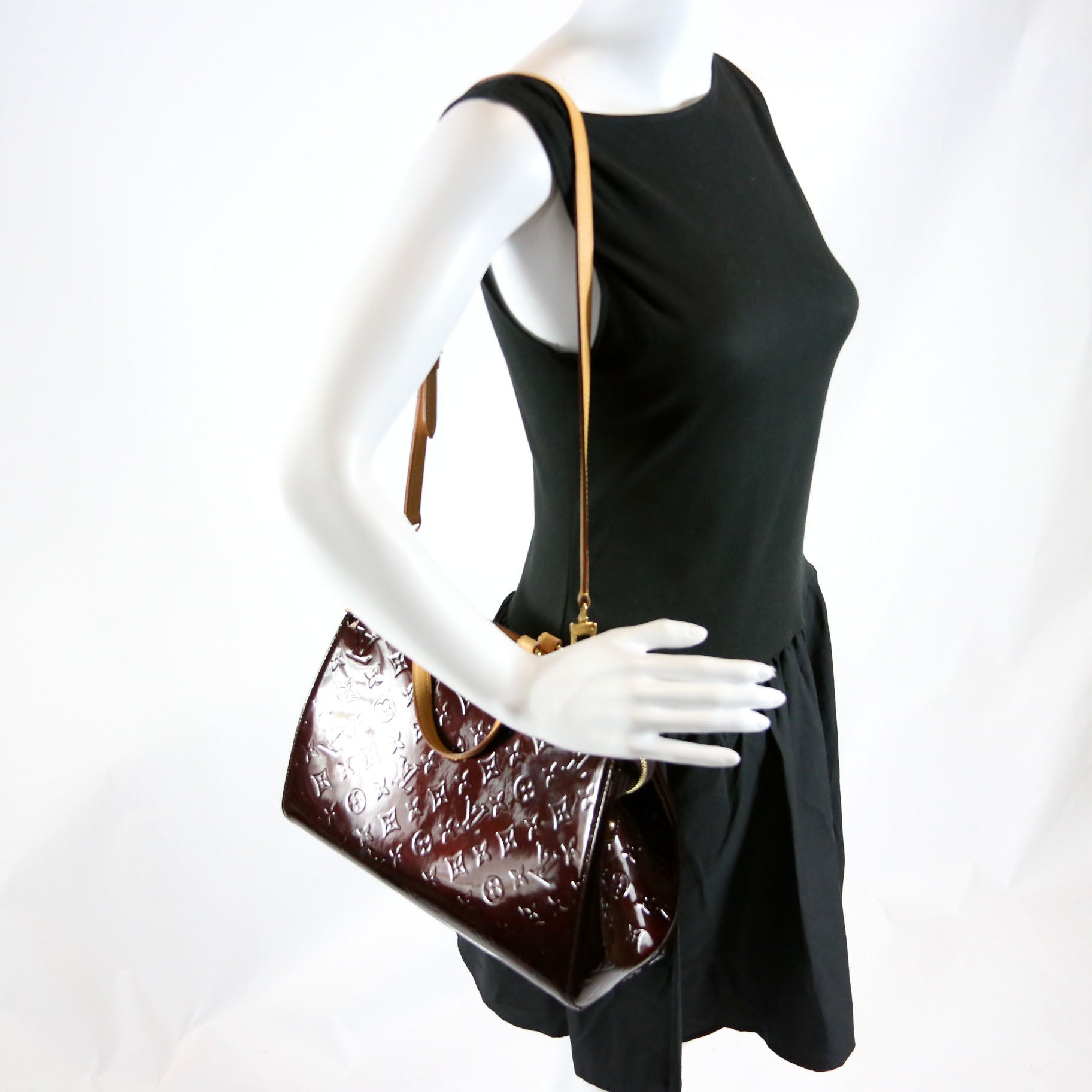 Louis Vuitton Brea GM Vernis Burgundy