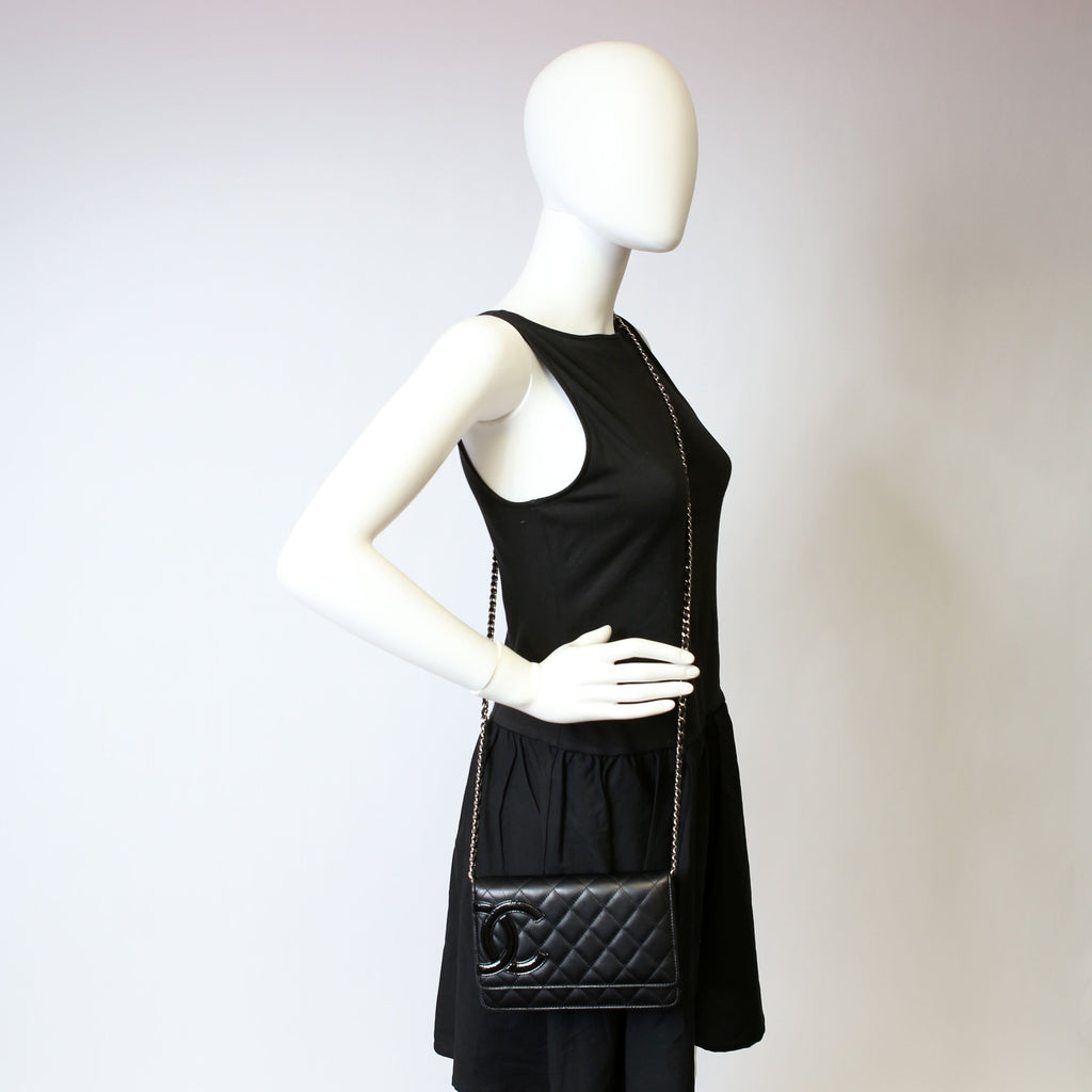 Chanel WOC Cambon Ligne Black