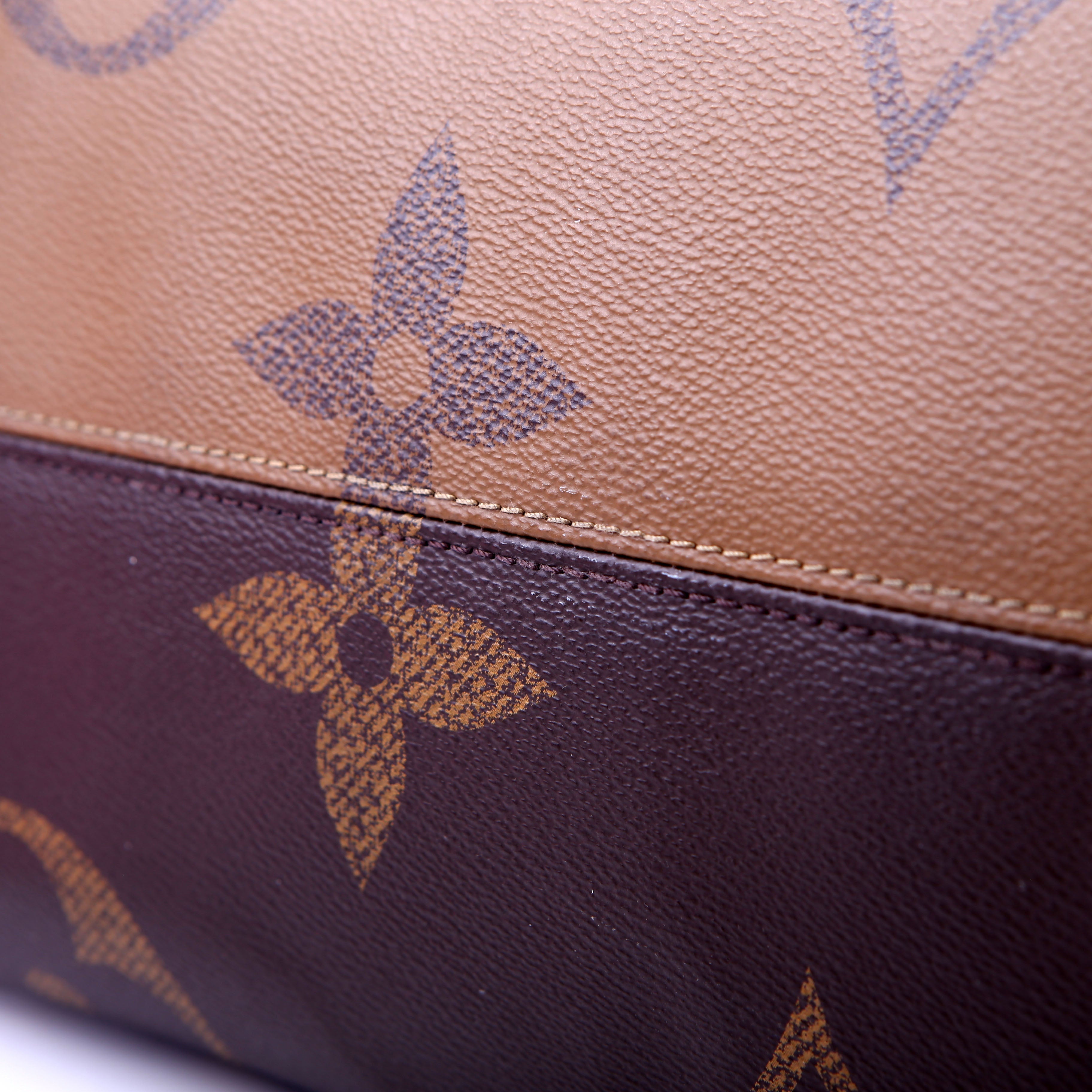 Louis Vuitton ONTHEGO GM Reverse Monogram Black