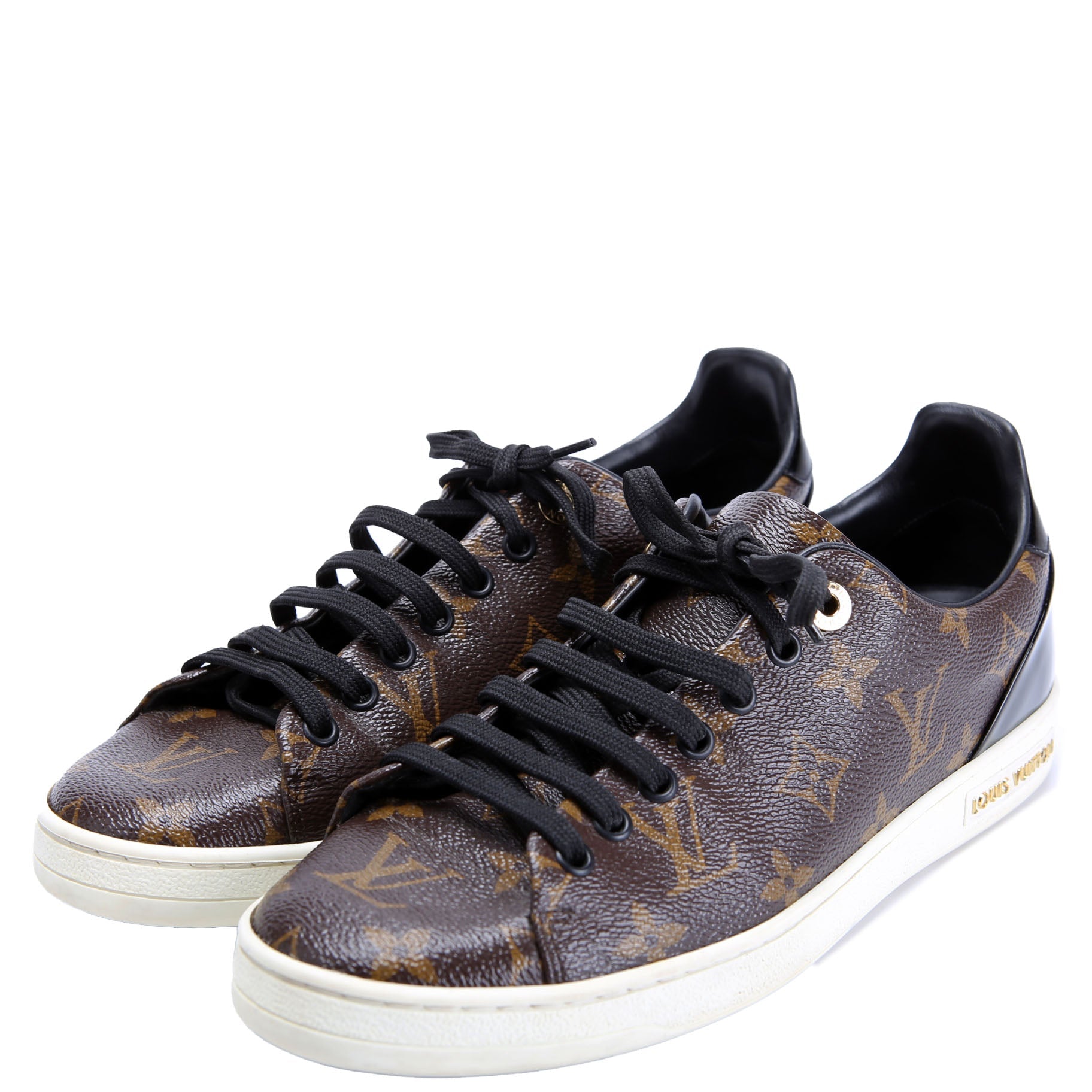 Louis Vuitton Frontrow Sneakers Size 39 Brown/Black