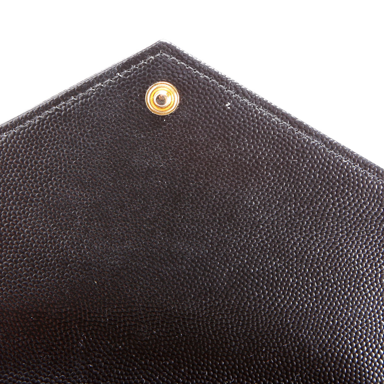 Saint Laurent Envelope Chain Wallet 393953 Black