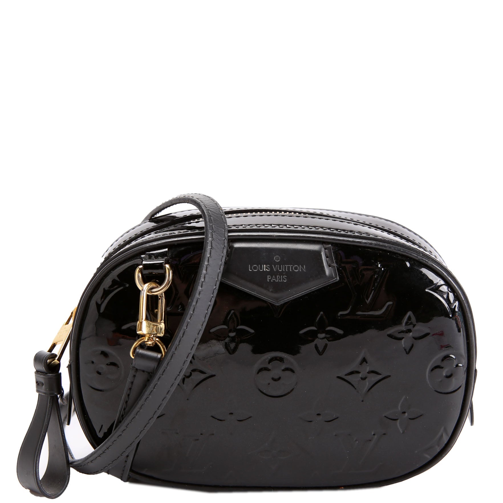 Louis Vuitton Convertible Belt Bag Vernis Black