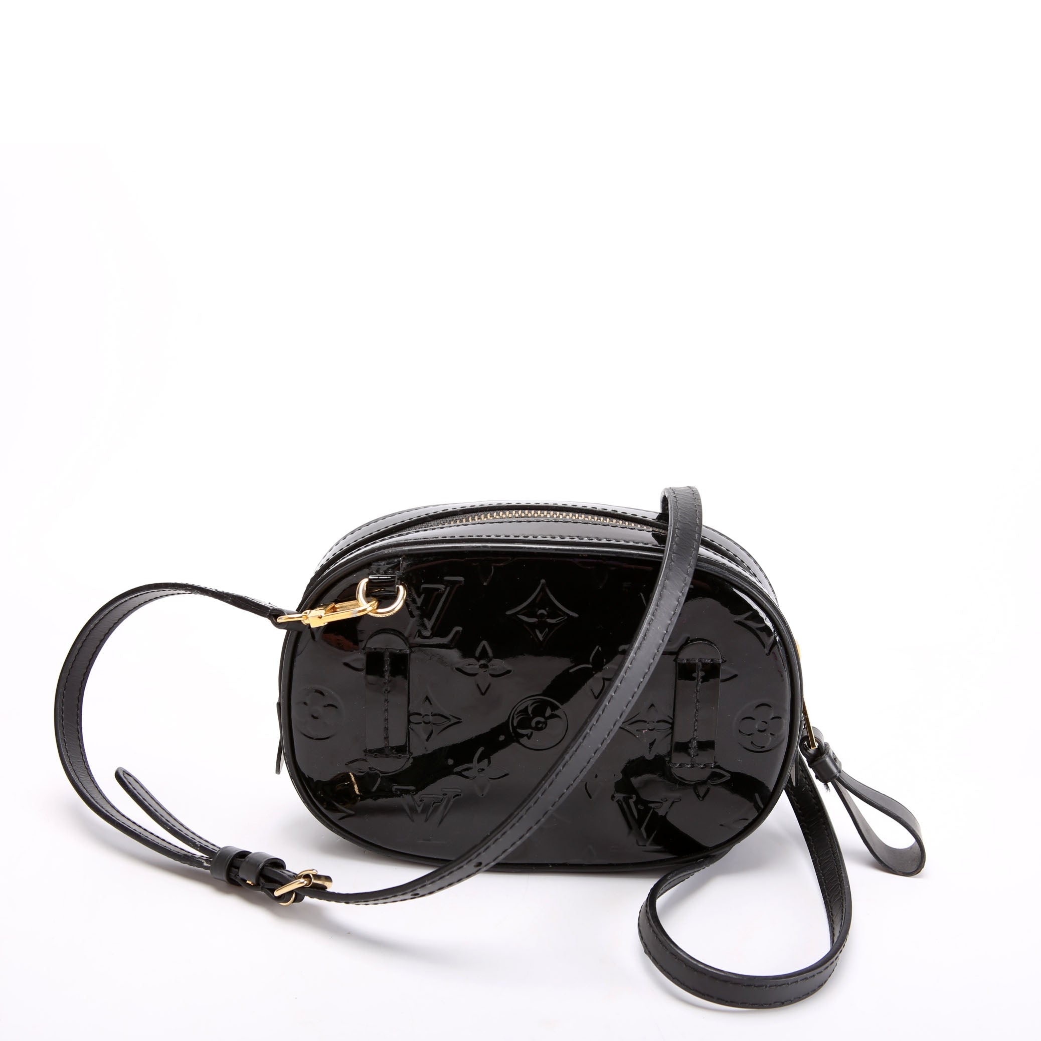 Louis Vuitton Convertible Belt Bag Vernis Black