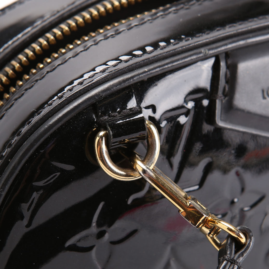 Louis Vuitton Convertible Belt Bag Vernis Black