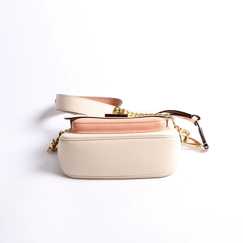 Louis Vuitton LockMe Tender Supple Calfskin Cream/Pink
