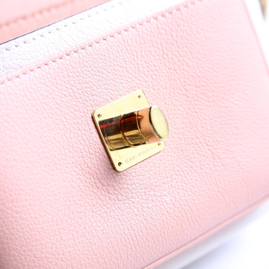 Louis Vuitton LockMe Tender Supple Calfskin Cream/Pink