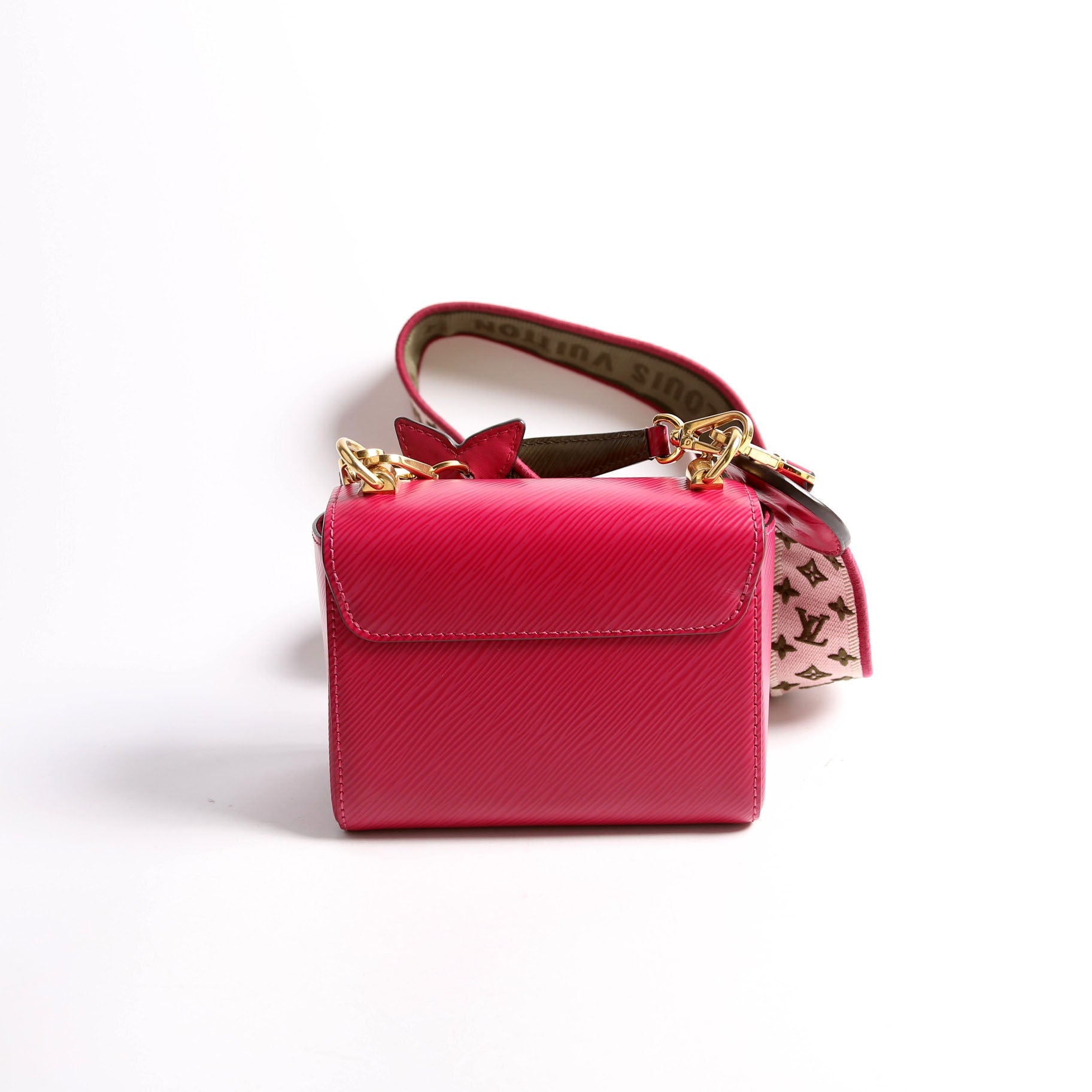 Louis Vuitton Twist Top Handle Mini Epi Berry/Green