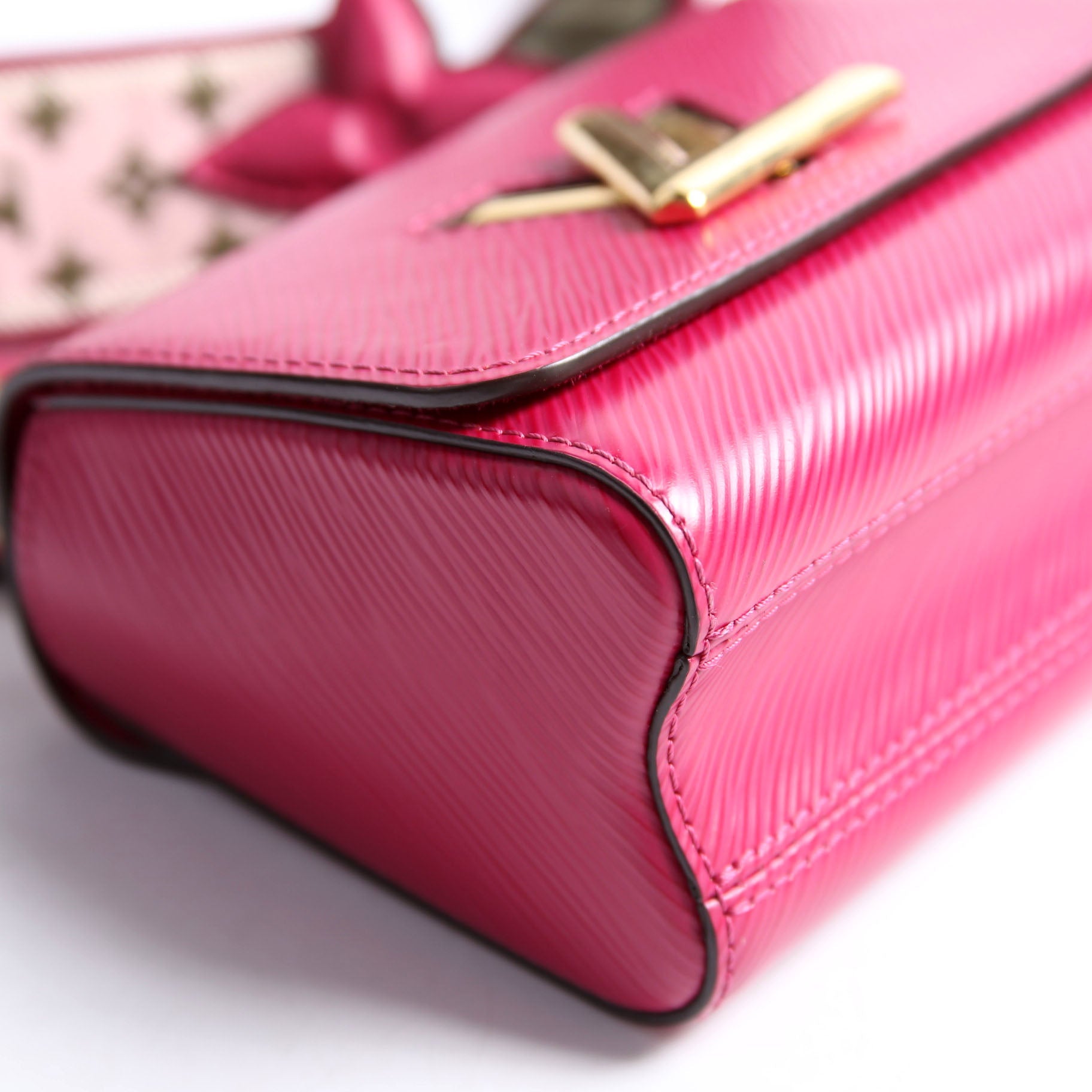 Louis Vuitton Twist Top Handle Mini Epi Berry/Green